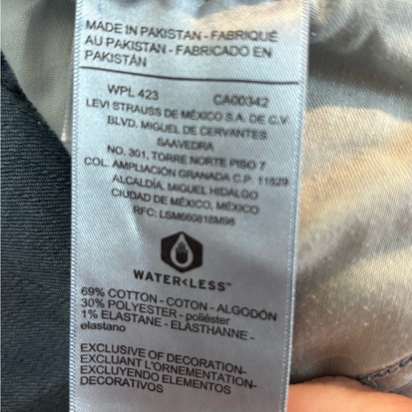 Levi Strauss Signature 28W Short Stretch Mid Rise Bootcut Jeans - Picture 6 of 11